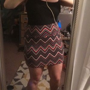 Right multicolored skirt